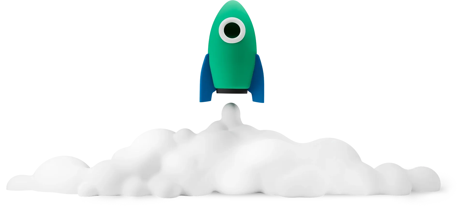 3D rocket illustration for booking a free certification discovery call