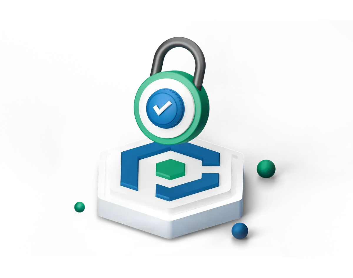 3D illustration of passing the Cyber Essentials Plus audit first time