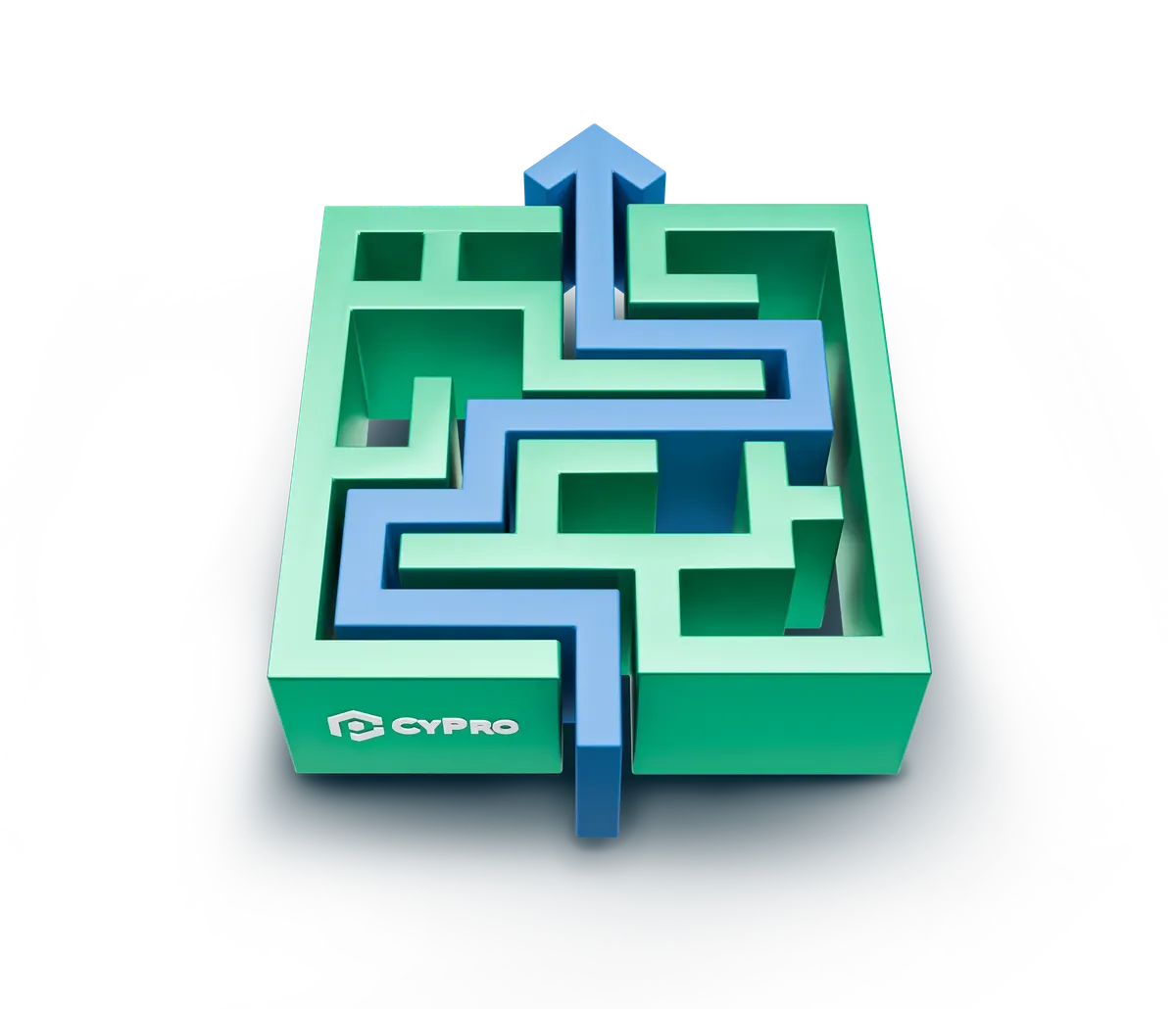 3D illustration of the certification process