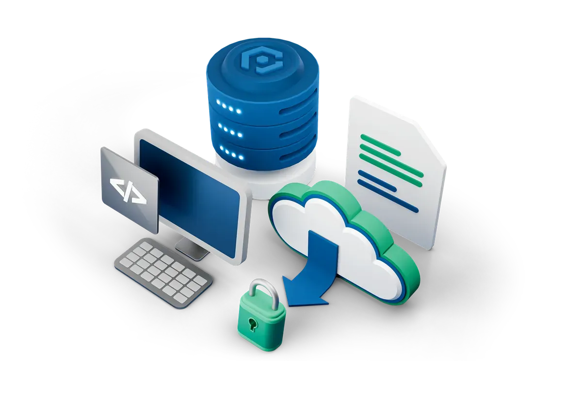 3D illustration of patching and vulnerability checks